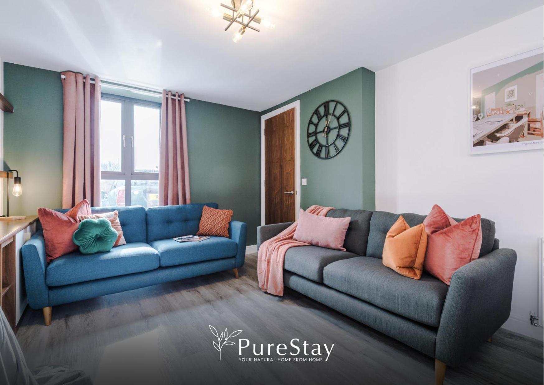 Stunning Five Bedroom Manchester House With Free Parking By Purestay Short Lets & Serviced Accommodation Exterior foto